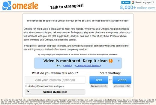 omegle dirty gay chat